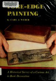 Cover of: Fore-edge painting: a historical survey of a curious art in book decoration.