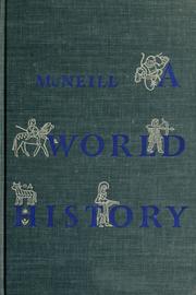 Cover of: A world history by William Hardy McNeill