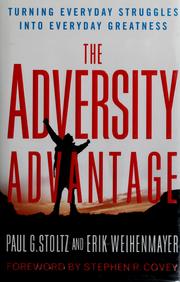 Cover of: The adversity advantage by Paul Gordon Stoltz