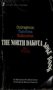 Cover of: The North Dakota joke book