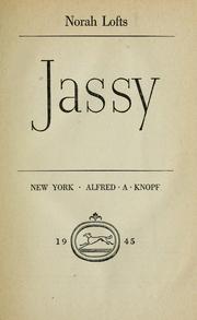 Cover of: Jassy.