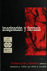 Cover of: Imaginación y fantasía