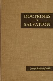 Cover of: Doctrines of Salvation