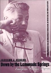 Cover of: Down by the lemonade springs: essays on Wallace Stegner