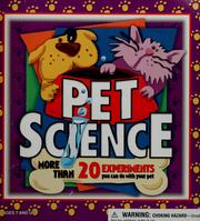 Cover of: Pet Science (More than 20 Experiments you can do with your pet)