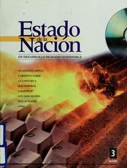 Cover of: Estado de la nación en desarrollo humano sostenible by 