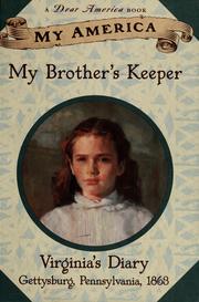 Cover of: My brother's keeper: Virginia's diary