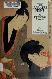 Cover of: The Japanese print: a historical guide