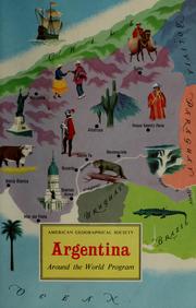 Cover of: Argentina by Richard P. Momsen