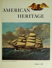 Cover of: American Heritage: October 1955: Volume VI, Number 6.