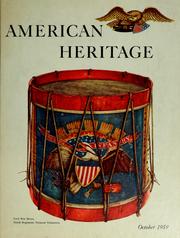 Cover of: American Heritage: October 1959: Volume X, Number 6.