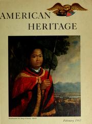 Cover of: American heritage: February 1960, Volume XI, Number 2.
