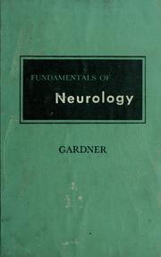 Cover of: Fundamentals of neurology. by Ernest Dean Gardner