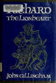 Cover of: Richard the Lionheart by John Gillingham