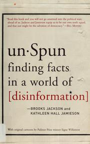 Cover of: unSpun: Finding Facts in a World of Disinformation