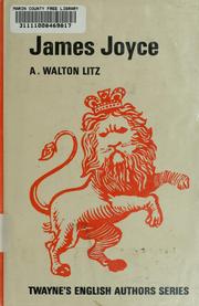 Cover of: James Joyce by A. Walton Litz