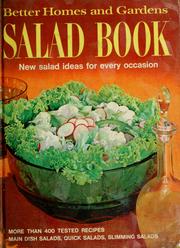 Cover of: Salad book by Better Homes and Gardens
