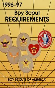 Cover of: Boy Scout requirements by Boy Scouts of America