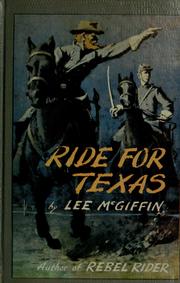 Cover of: Ride for Texas.