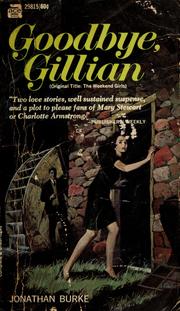 Cover of: Goodbye, Gillian
