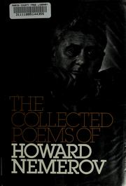 Cover of: The collected poems of Howard Nemerov.
