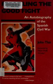 Cover of: Recalling the good fight by John Tisa