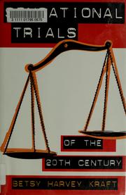 Cover of: Sensational trials of the 20th century