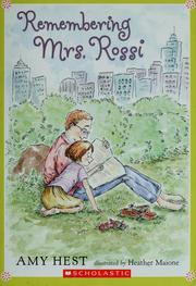 Cover of: Remembering Mrs. Rossi
