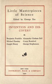 Cover of: Invention and discovery.