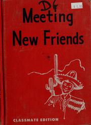 Cover of: Meeting new friends
