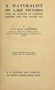 Cover of: A naturalist on Lake Victoria by G. D. Hale Carpenter