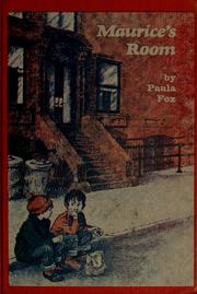 Cover of: Maurice's room.