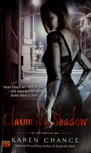 Cover of: Claimed By Shadow (Cassandra Palmer Series, Book 2)