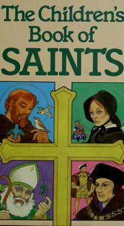 Cover of: The Children's Book of Saints