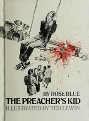 Cover of: The preacher's kid. by Rose Blue