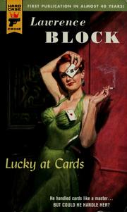 Cover of: Lucky at Cards (Hard Case Crime) by Lawrence Block