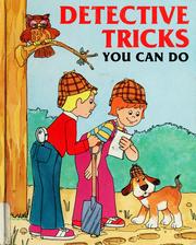 Cover of: Detective tricks you can do