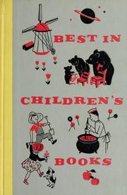 Cover of: Best in children's books