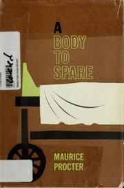 Cover of: A body to spare.