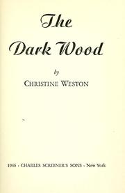 Cover of: The dark wood