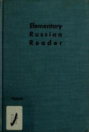 Cover of: Elementary Russian reader