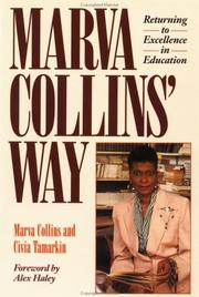 Cover of: Marva Collins' Way: Returning to Excellence in Education