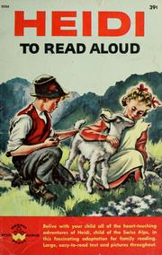 Cover of: Heidi, to read aloud