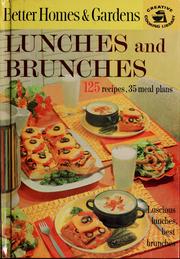 Cover of: Lunches and brunches