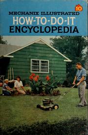 Cover of: Mechanix Illustrated How-to-do-it encyclopedia Vol 10