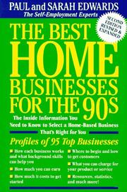 Cover of: The best home businesses for the 90s