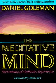 The meditative mind by Daniel Goleman