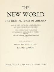 Cover of: The new world: the first pictures of America