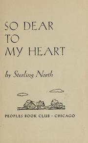 Cover of: So dear to my heart