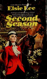 Cover of: Second season by Elsie Lee